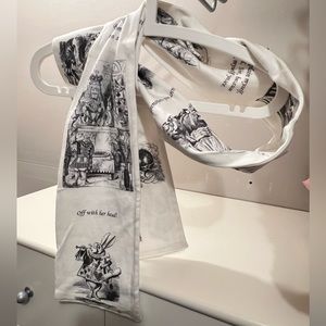 Handmade Alice in Wonderland Scarf